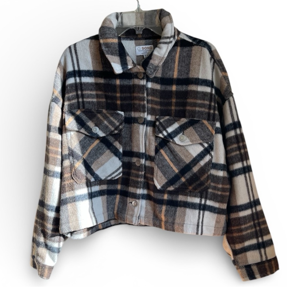 Ci Sono Flannel Jacket Size X-Large